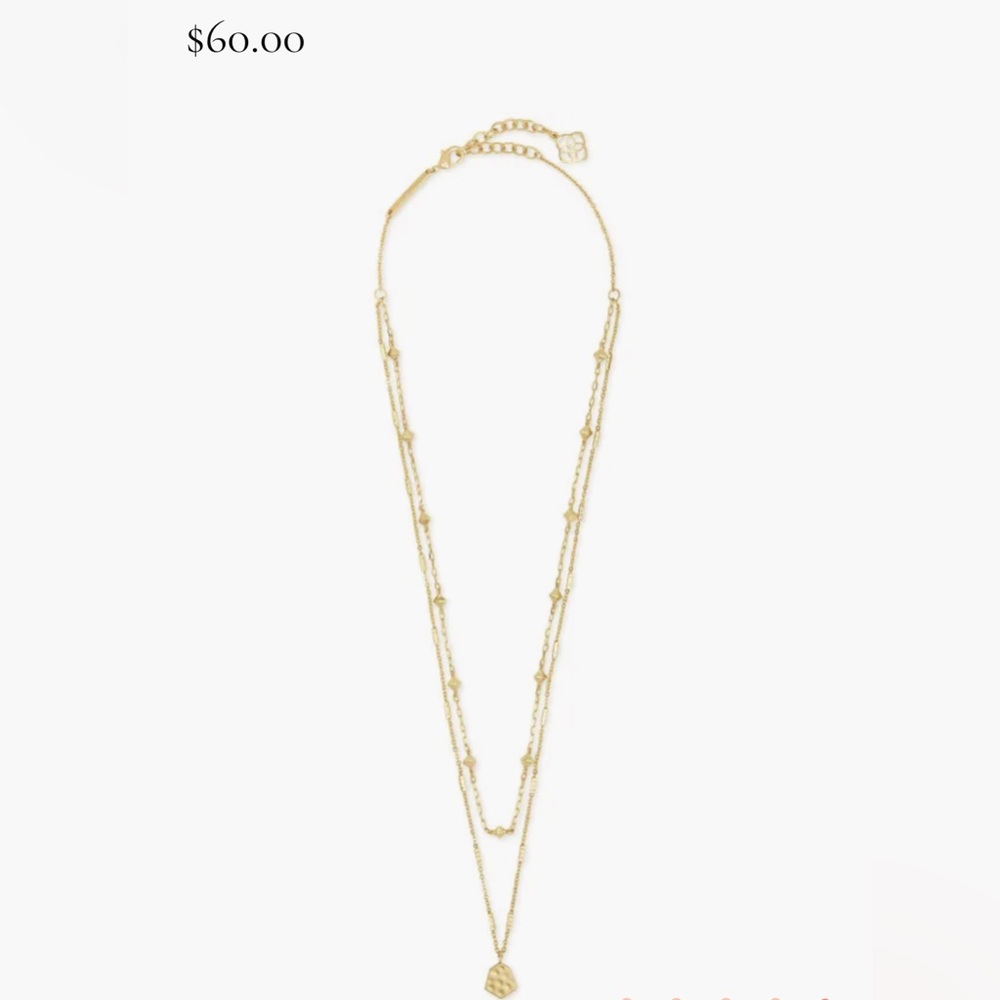 Kendra Scott Clove Multi Strand Necklace in Gold